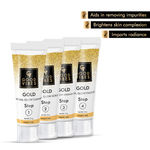 Buy Good Vibes Gold Natural Glow Facial Kit | Glowing, Anti-Ageing | No Parabens, No Animal Testing (40 gm) - Purplle