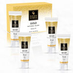 Buy Good Vibes Gold Natural Glow Facial Kit | Glowing, Anti-Ageing | No Parabens, No Animal Testing (40 gm) - Purplle