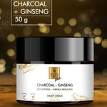 Buy Good Vibes Plus Charcoal + Ginseng Detoxifying + Wrinkle Reducing Night Cream (50 gm) - Purplle