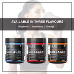 Buy INLIFE Hydrolyzed Collagen Peptides Powder Supplements Type 1 and 3, Biotin, Vitamin C, Hyaluronic Acid, Glucosamine, Skin Health for Men & Women - 200g (Orange Flavour) - Purplle