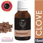 Buy Avnii Organics Natural & Pure Clove Essential Oil For Hair Care, Acne, Toothache & Aroma Diffuser (15 ml) - Purplle