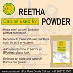 Buy Avnii Organics 100% Organic Reetha Powder: Good for Hair & Skin - Purplle