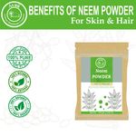 Buy Avnii Organics 100% Organic Neem Powder: Good for both Face and Hair - Purplle