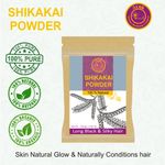 Buy Avnii Organics 100% Organic Shikakai Powder: Good for Face, Body and Hair - Purplle