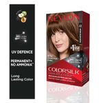Buy Revlon Colorsilk Hair Color Medium Golden Brown 4G (40 g + 40 g + 11.8 g) - Purplle