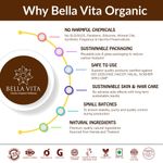 Buy Bella Vita Organic Hair Mask Cream For Volume & Strength With Ginger, Rosemary, Eucalyptus, Argan Oil, Keratin & Biotin For Women & Men (200 ml) - Purplle