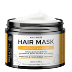Buy Bella Vita Organic Keratin Hair Mask Spa Cream For Frizzy, Dry & Damaged Hair With Coconut, Mango, Argan & Shea Butter, No Sulfates, No Parabens (200 ml) - Purplle