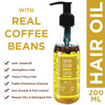 Buy Bella Vita Organic Onion Hair Oil With Argan, 16 Herbs & Real Coffee Beans Promotes Hair, Fall Control & Greying (200 ml) - Purplle