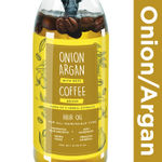 Buy Bella Vita Organic Onion Hair Oil With Argan, 16 Herbs & Real Coffee Beans Promotes Hair, Fall Control & Greying (200 ml) - Purplle