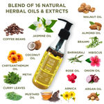 Buy Bella Vita Organic Onion Hair Oil With Argan, 16 Herbs & Real Coffee Beans Promotes Hair, Fall Control & Greying (200 ml) - Purplle