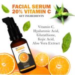 Buy LA Organo Vitamin C Face Glow Serum (30 ml) (Pack of 2) - Purplle