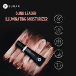 Buy SUGAR Cosmetics Bling Leader Illuminating Moisturizer - 03 Peach Poppin - Warm peach with a pearl finish - Purplle