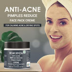 Buy BIOAYURVEDA Anti-Acne Pimples reduce face pack Cream for Acne, Oily skin, Pimples, Blackheads (120 g) - Purplle