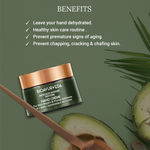 Buy BIOAYURVEDA Avocado Intense Restore hand Cream for Dry, Rough, Cracked hands (40 g) - Purplle