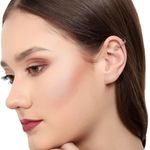 Buy Femnmas Silver Heart Non Pierced EarCuff - Purplle