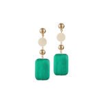 Buy Femnmas Light Green Party Drop Earring - Purplle