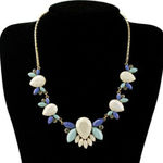 Buy Femnmas Blue Casual Celebrity Necklace - Purplle