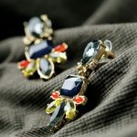 Buy Femnmas Chandelier Celebrity Earring - Purplle