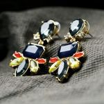 Buy Femnmas Chandelier Celebrity Earring - Purplle