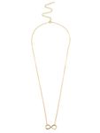 Buy Femnmas Golden Infinity Symbol Belly Chain - Purplle
