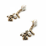 Buy Femnmas Luxury Pearl Zinc Drops & Danglers - Purplle