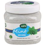 Buy Zerb Mint Face Scrub 500g With Anti Pollution Activated Charcoal Face Wash (100 ml) - Purplle
