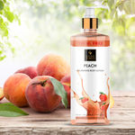 Buy Good Vibes Nourishing Body Lotion - Peach (400ml + 100 ml free) - Purplle