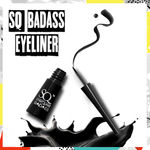Buy Stay Quirky Badass Eyeliner with a Badass Upgrade - Black (3.8ml) - Purplle