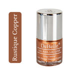 Buy DeBelle Gel Nail Lacquer Metallic Rustique Copper - Rose Gold Copper, (8 ml) - Purplle