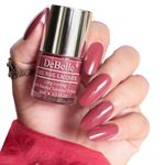 Buy DeBelle Gel Nail Lacquer Creme Scarlet Ruby - Pastel Burgundy, (8 ml) - Purplle