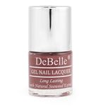 Buy DeBelle Gel Nail Lacquer Creme Scarlet Ruby - Pastel Burgundy, (8 ml) - Purplle