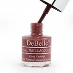 Buy DeBelle Gel Nail Lacquer Creme Scarlet Ruby - Pastel Burgundy, (8 ml) - Purplle