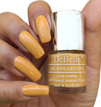 Buy DeBelle Gel Nail Lacquer Creme Yellow Topaz - Mustard Yellow, (8 ml) ) - Purplle