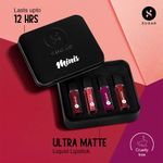 Buy SUGAR Cosmetics Smudge Me Not Mini Liquid Lipstick Sets for Women | Transferproof & Waterproof | Lasts Upto 12+Hours | Pack of 4 - Bold Shades - Purplle