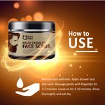 Buy Qraa Men Haldi Chandan Face Scrub (100g) for Skin Brightening/Lightening with Turmeric Oil & Sandalwood - Purplle