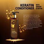 Buy Qraa Men Keratin Conditioner With Ginger & Biotin for Dry and Damaged Hair- Frizz Free Smooth Hair-Enriched With Avocado Oil & Ginger Extract - Purplle