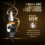 Buy Qraa Men Vitamin Abc Luxurious Face Serum For Instant Glow/Skin Nourishment/Repair, (30 ml) - Purplle