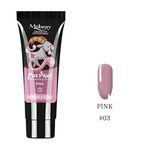 Buy Mobray Poly Gel Manicure Set Extend Builder Polygel Kits Finger Nail Extension UV LED Acrylic Builder Gel (Mob-15ml-03) - Purplle