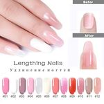 Buy Mobray Poly Gel Extend Builder Polygel Finger Nail Extension UV LED Acrylic Builder Gel (Soft Pink_01_15 ml) - Purplle