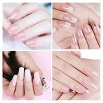 Buy Mobray Poly Gel Extend Builder Polygel Finger Nail Extension UV LED Acrylic Builder Gel (Soft Pink_01_15 ml) - Purplle