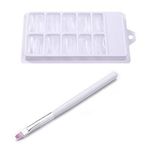 Buy Mobray Poly Gel Manicure Set Extend Builder Polygel Kits Finger Nail Extension UV LED Acrylic Builder Gel Nail Fack Nail (007_15ml + False Nail + Nail Art Kit) - Purplle