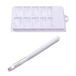 Buy Mobray Poly Gel Manicure Set Extend Builder Polygel Kits Finger Nail Extension UV LED Acrylic Builder Gel Nail Fack Nail (011_15ml + False Nail + Nail Art Kit) - Purplle