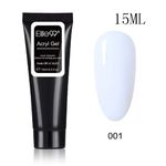 Buy Elite99 Acrylic Poly Extension Gel Quick Building Gel Polish Clear Pink Nail Tips UV Builder Gel Finger Extend Builder Nail Gel (15ml E99_PG_01) - Purplle