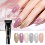 Buy BORN PRETTY Poly UV Gel For Builder Nail Gel Extension (20 ml) Finger Nail Extension UV LED Acrylic Builder Gel Nail Fack Nail (BP-GP16) - Purplle