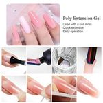 Buy BORN PRETTY Poly UV Gel For Builder Nail Gel Extension (20 ml) Finger Nail Extension UV LED Acrylic Builder Gel Nail Fack Nail (BP-GP16) - Purplle