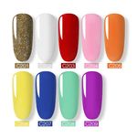 Buy ROSALIND Colorful Acrylic Powder For Crystal poly gel Manicure Set kit Nail extension nail art design carved Powder (Acrylic Power_10g_RPC206) - Purplle
