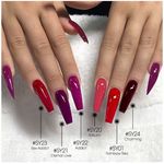 Buy SAVILAND Color Quick Poly Gel Finger Extension Soak Off UV Camouflage Builder Polygel Gel Hard Gel Nail Polish (SY02_Rainbow Orange_15g) - Purplle