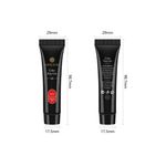 Buy SAVILAND Color Quick Poly Gel Finger Extension Soak Off UV Camouflage Builder Polygel Gel Hard Gel Nail Polish (SY02_Rainbow Orange_15g) - Purplle