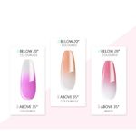 Buy SAVILAND Polygel Changing Color Thermal Extension Nail Art Camouflage Acrylic Poly Gel Nail Quick Building UV Gel Polish (WY15_30g) - Purplle