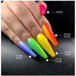 Buy SAVILAND Poly Gel Neon Nails Rainbow Fluorescence Polygel Crystal Enhancement Slip Solution Quick Extension Gel (YF09_Brisk Green_30g) - Purplle